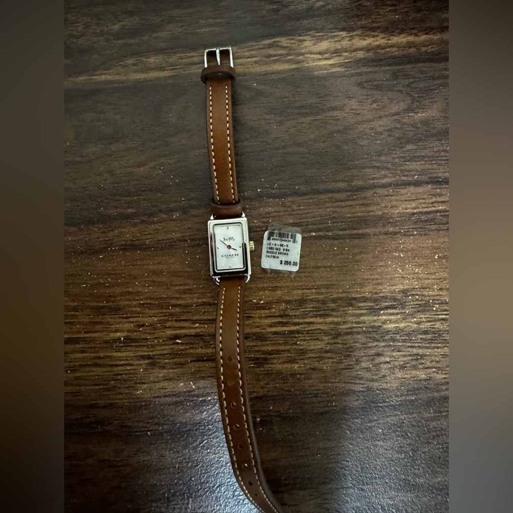 Coach Brown Leather women’s Watch